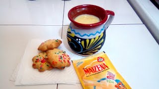 Cómo hacer Atole de Maizena  Sabor Vainilla [upl. by Piero651]