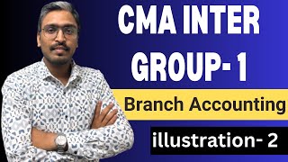 Q2 Branch Accounting CMA Inter Grp1 cmainter icmaiannouncement [upl. by Omissam493]