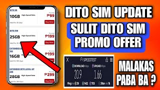 DITO SIM CARD SULIT NA PROMO OFFER UPDATE  DITO SIM UPDATE TODAY  PAANO BA TUTORIAL [upl. by Vargas884]