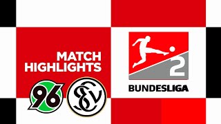 Hannover 96  Karlsruher SC  Highlights  2 Bundesliga 2425 [upl. by Hgierb]