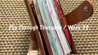 Flip Through Thursday  Week 33  August 2024  Pink Planner Girl [upl. by Yaakov840]