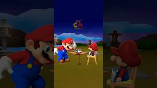 Mario Cake Snatching 😱🤣Animation meme shorts animation memes mario [upl. by Platto]