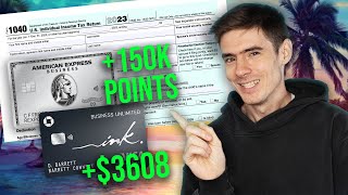 How to Pay Taxes With a Credit Card and Earn HUGE Rewards [upl. by Kcirdaed]