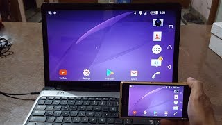 How to Connect Mobile to Laptop  Share Mobile Screen on Laptop [upl. by Aikyt]