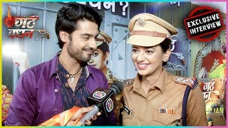 Gathbandhan Serial Star Cast  EXCLUSIVE INTERVIEW  Abrar Qazi amp Shruti Sharma [upl. by Tollmann]