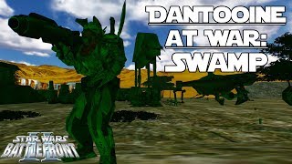 Star Wars Battlefront 2 Mod  Dantooine at War  Swamp [upl. by Yrennalf290]