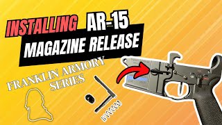 How to install magazine release on AR15 [upl. by Tallulah]