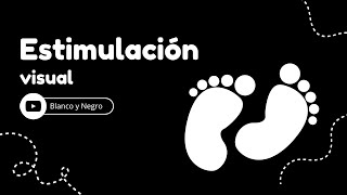 Estimulación para bebes 0 a 3 meses  blanco y negro estimulaciontemprana bebe familia [upl. by Ludovick]