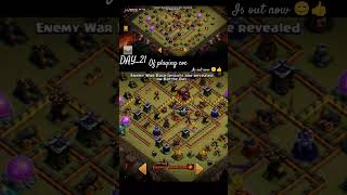 DAY21 of playing coc is out now 😊👍clashofclans coc gamingvideos [upl. by Shara51]