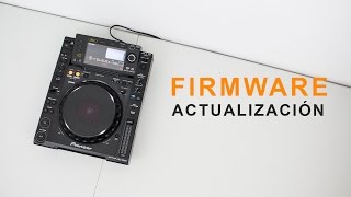 Como Actualizar el Firmware de la Pioneer CDJ2000 y 2000nxs [upl. by Murphy]