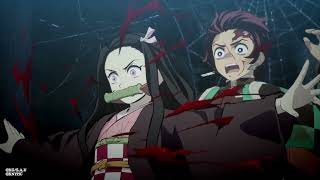 Tanjiro VS Rui FULL Fight  Demon Slayer The Hinokami Chronicles [upl. by Ojeitak]