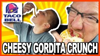 Taco Bell Cheesy Gordita Crunch Review Cohost Ben Domik [upl. by Jefferson]