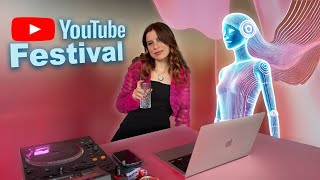 YOUTUBE FESTİVALİNDE KLONUMLA DJLİK YAPTIK [upl. by Cherrita534]