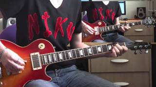 Halestorm Feat Slash  Heres To Us guitar cover [upl. by Linoel82]