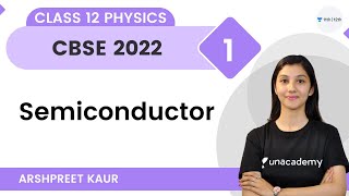 SemiconductorL1  Class 12 Physics  Unacademy Class 11amp12  Arshpreet Kaur [upl. by Polly563]