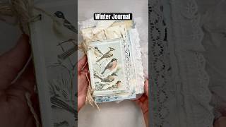 Winter Junk Journal coming to the shop next week junkjournaling [upl. by Kassel99]