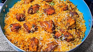 chicken fry piece biryani  chicken biryani  biryani recipe  chicken biriyani [upl. by Akienat]