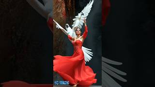 The Girl transformed into a Parrot on AGT  Part 2 americagottalent agt talent parrot [upl. by Enaxor]