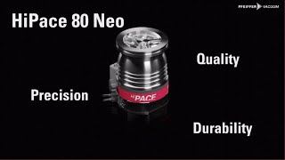 KOREAN HiPace® 80 Neo  the brand new turbopump in 3D  by Pfeiffer Vacuum [upl. by Annotahs]