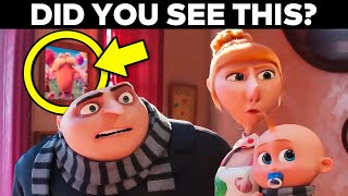 25 AMAZING DETAILS AND EASTER EGGS YOU MISSED IN DESPICABLE ME 4 Trailer [upl. by Haneehs]