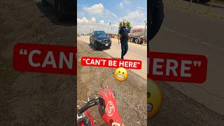 Cop stops electric dirt bike on the side of the highway 😳 DylanDoes490 [upl. by Boniface]