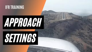 How to Set Power on an Instrument Approach  Cessna 172 Instrument Approach [upl. by Amimej]