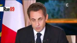 Sarkozy clash Denisot Pujadas et Chazal [upl. by Lynnea70]