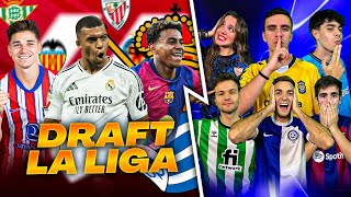 HACEMOS el DRAFT de LALIGA 2425 ESTILO KINGS LEAGUE [upl. by Zonnya280]