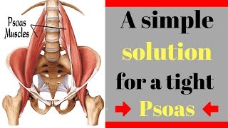 Tissue Release on your tight Psoas IIliopsoas [upl. by Karel970]