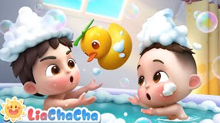 Bubble Bath Song  EP54  Fun Bath Time for Kids  LiaChaCha Nursery Rhymes amp Baby Songs [upl. by Enelloc]