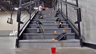 Ping Pong Trick Shots 4  Dude Perfect [upl. by Jed]