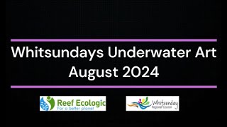 Whitsundays Underwater Art August 2024 [upl. by Aneert]