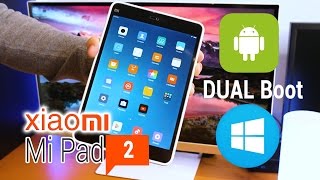 Xiaomi Mi Pad 2 Dual Boot Windows y Android  TUTORIAL [upl. by Anyahc225]