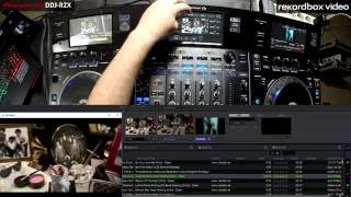 Tutorial Pioneer DJ DDJRZX y Rekordbox Video para VJ  VDJ [upl. by Ikaz]