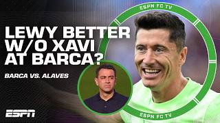 Robert Lewandowski HAT TRICK FULL REACTION 🔥 Is Lewy BETTER without Xavi at the helm  ESPN FC [upl. by Tessa]