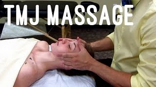 Massage Tutorial MFR for TMJ pain 2013 version [upl. by Joelie]