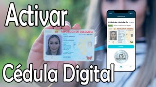 Como activar Cedula Digital y recuperar código QR 2024 [upl. by Tillford854]