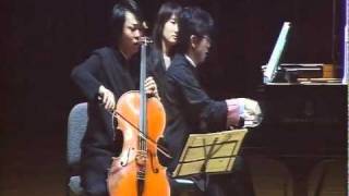 Rachmaninov Sonata for Cello and Piano in g minor 3rd movement by LiWei Qin [upl. by Gard]