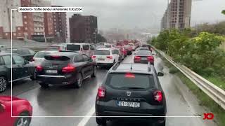 Aksidenti  Trafik i dendur në Veternik Prishtinë  11102024 [upl. by Mariam]