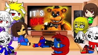 Undertale Reacts To Fnaf İts Me Song  Fnaf  Sea Gacha [upl. by Origra]