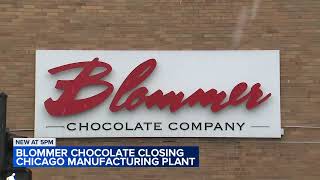 Blommer Chocolate closing manufacturing plant in downtown Chicago [upl. by Anawt150]