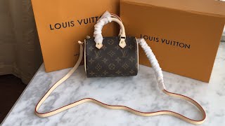 LV Speedy Bandoulière 20 M61252 Review [upl. by Yromas681]