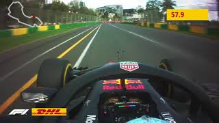 DHL Fastest Lap Award 2018 FORMULA 1 ROLEX AUSTRALIAN GRAND PRIX [upl. by Kippie]