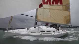 How to avoid and get out of a broach when sailing downwind [upl. by Beitz]