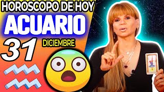 😱𝐓𝐑𝐄𝐌𝐄𝐍𝐃𝐎 𝐆𝐎𝐋𝐏𝐄 𝐃𝐄 𝐒𝐔𝐄𝐑𝐓𝐄 𝐄𝐍 𝐅𝐈𝐍 𝐃𝐄 𝐀𝐍̃𝐎 🍀🎄 MONHI 🔮 Horoscopo de hoy ACUARIO 31 DE DICIEMBRE 2023 [upl. by Jedd]