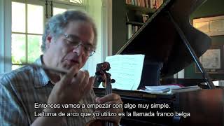 Itzak Perlman  Toma de arco Franco Belga y Rusa [upl. by Drucilla]