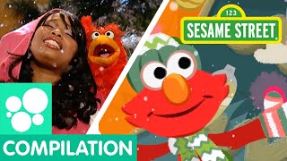 Sesame Street Elmos Christmas Songs Compilation [upl. by Helsell]