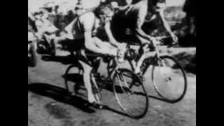 Fausto Coppi  Rare Vintage Documentary Silent Film [upl. by Nosmoht]