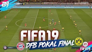 BAYERN MUNICH VS DORTMUND GAMEPLAY  FIFA 19 [upl. by Gonyea]