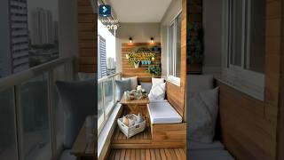 Morden Balcony interior design ideas 💡ImranKhanqz7lh balcony balconygarden interiordesign [upl. by Rusell]